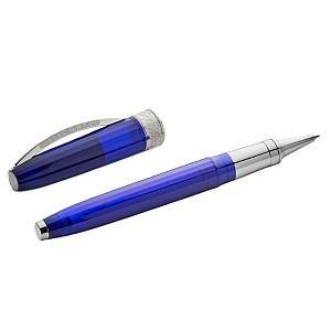 Visconti Michelangelo Translucent Blue Roller