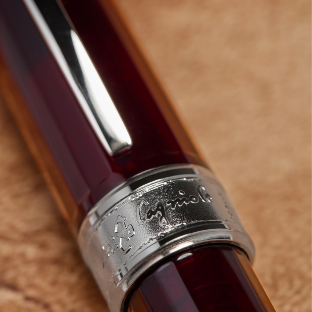 Visconti Michelangelo Translucent Red Rollerball