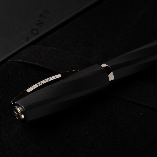 Visconti Divina Matte Black Fountain Pen