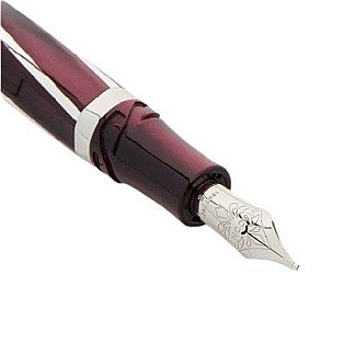 Visconti Divina Elegance Bordeaux Oversize Caneta de Tinta Permanente