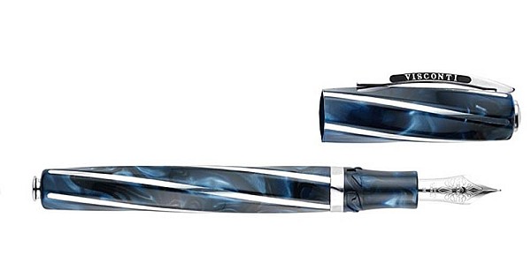 Visconti Divina Elegance Imperial Blue Oversize Fountain pen 
