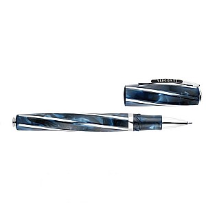 Visconti Divina Elegance Imperial Blue Oversize Rollerball