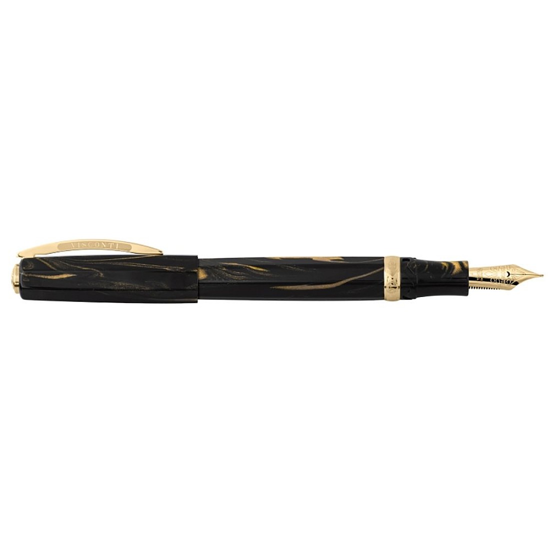 Visconti Medici Golden Black Oversize Fountain pen