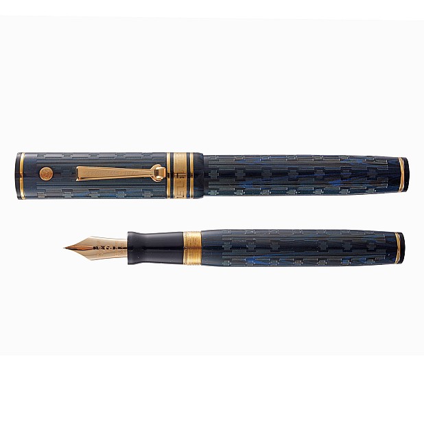 Wahl Eversharp Decoband Ebonite Blue GT Vulpen