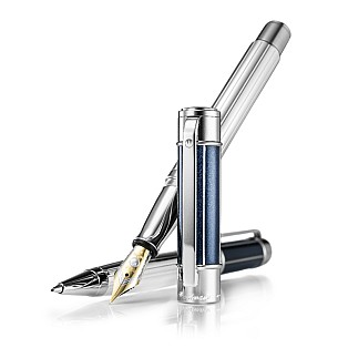 Waldmann Commander 23 Midnight Blue Metallic Mechanischer Bleistift 0.7mm