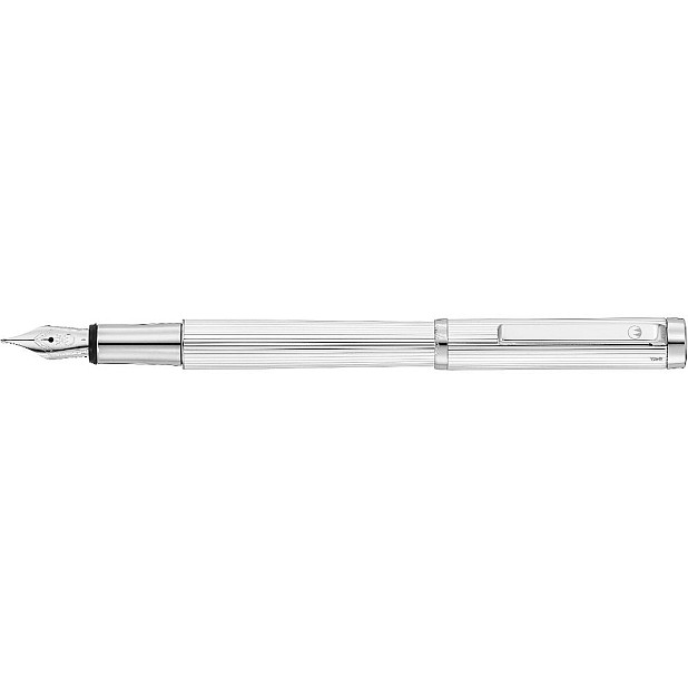 Waldmann Liberty Platinum Pinstripe Fountain pen