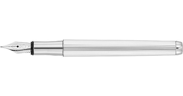 Waldmann Liberty Platinum Pinstripe Fountain pen