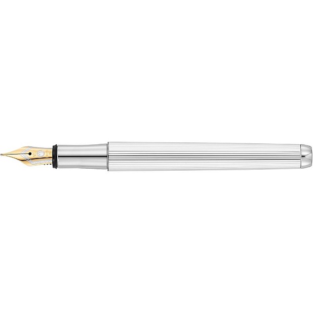 Waldmann Liberty Platinum Pinstripe Fountain pen