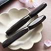 Wancher Densho 6 Facets Ebony Füllfederhalter