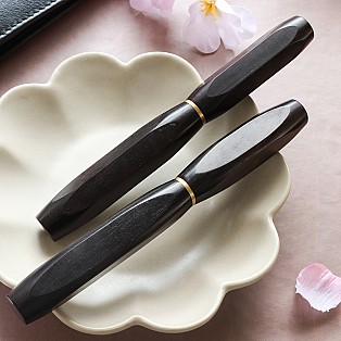 Wancher Densho 6 Facets Ebony Vulpen