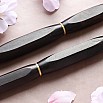 Wancher Densho 6 Facets Ebony Füllfederhalter