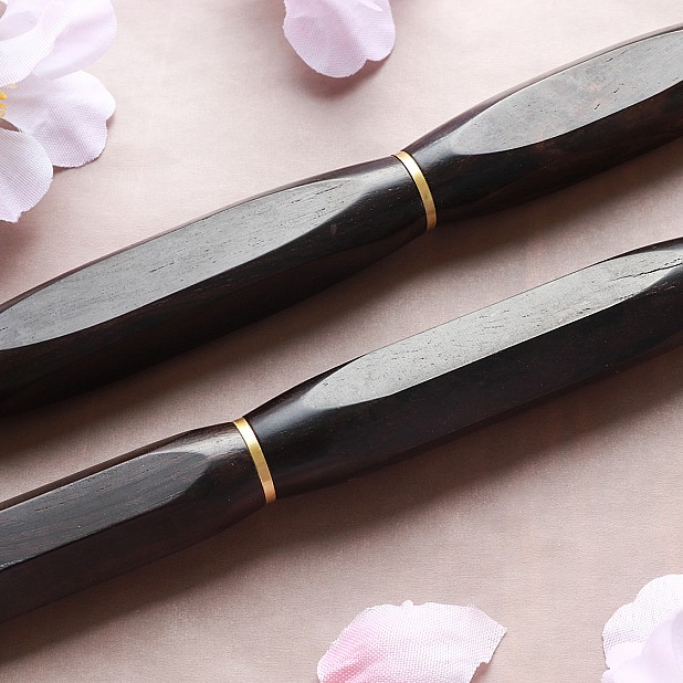 Wancher Densho 6 Facets Ebony Reservoarpenna