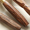 Wancher Densho 6 Facets Tigerwood Fountain Pen