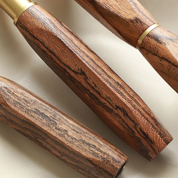 Wancher Densho 6 Facets Tigerwood Reservoarpenna