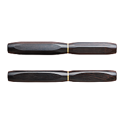 Wancher Densho 6 Facets Ebony Fountain Pen