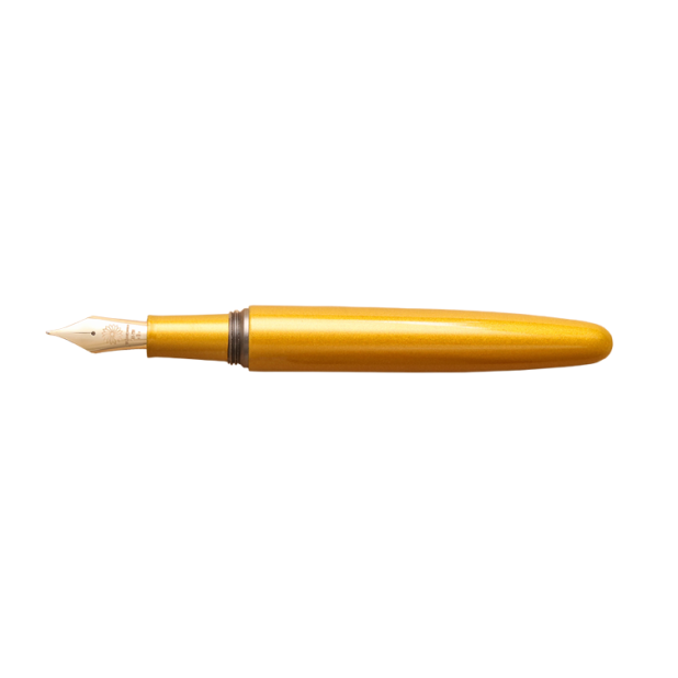 Wancher Dream Pen Aizu Urushi Metallic Nashiji Caneta de Tinta Permanente