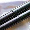 Wancher Dream Pen Aizu Urushi Tamamushi-nuri Midori Caneta de Tinta Permanente