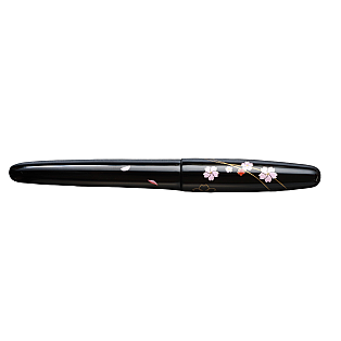 Wancher Dream Pen Echizen Urushi Sakura Zukiyo Caneta de Tinta Permanente