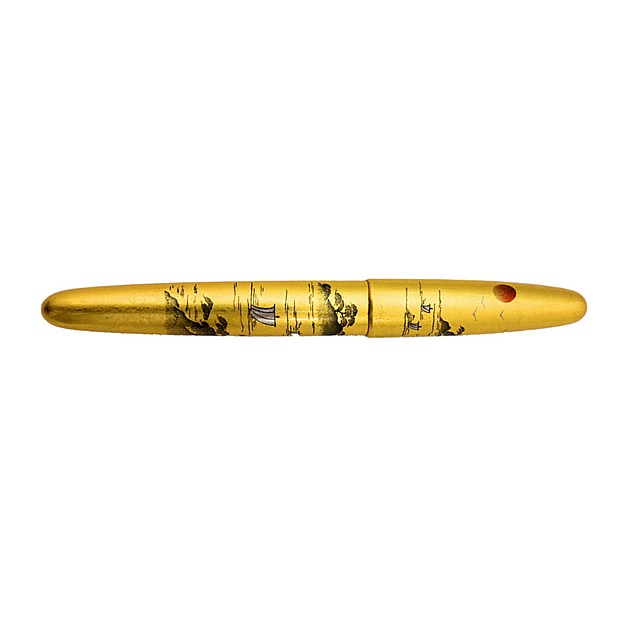 Wancher Dream Pen Rising Sun Maki-e Sansui Vulpen