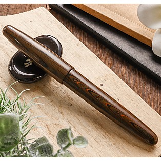 Wancher Dream Pen True Ebonite Marble Brown Füllfederhalter