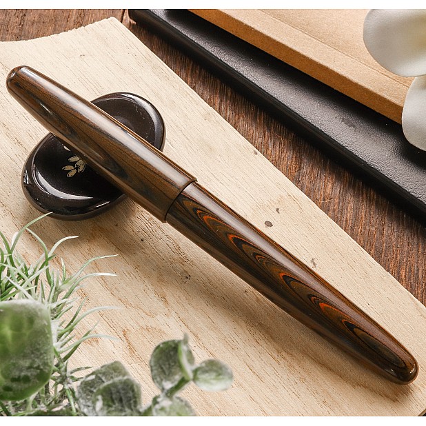 Wancher Dream Pen True Ebonite Marble Brown Vulpen