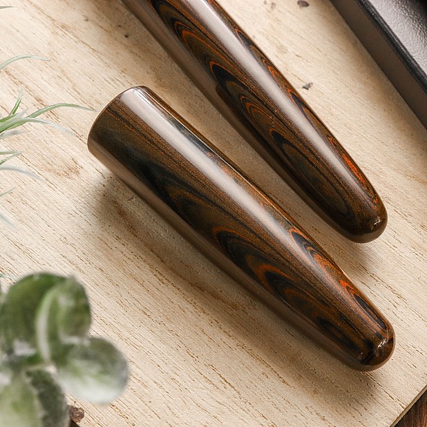 Wancher Dream Pen True Ebonite Marble Brown Vulpen