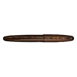 Wancher Dream Pen True Ebonite Marble Brown Fountain Pen