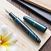 Wancher Dream Pen True Ebonite Marble Green Fountain Pen