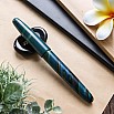 Wancher Dream Pen True Ebonite Marble Green Fountain Pen