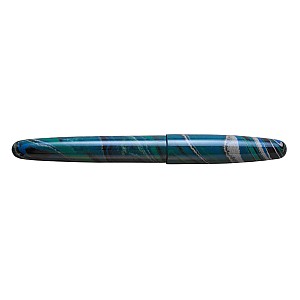 Wancher Dream Pen True Ebonite Marble Green Vulpen