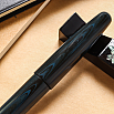 Wancher Dream Pen True Ebonite Marble Blue Fountain Pen