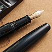 Wancher Dream Pen True Ebonite Marble Blue Fountain Pen