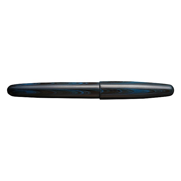 Wancher Dream Pen True Ebonite Marble Blue Fountain Pen