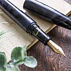 Wancher Dream Pen True Ebonite Marble Purple Gray Fountain Pen