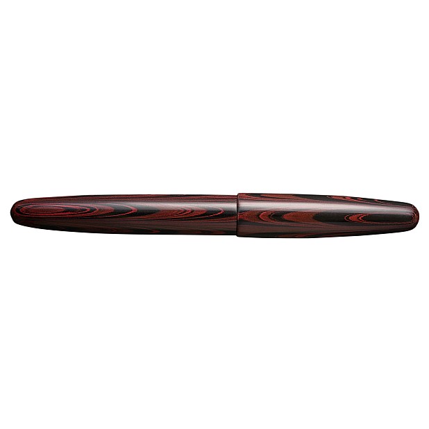 Wancher Dream Pen True Ebonite Marble Red Fountain Pen