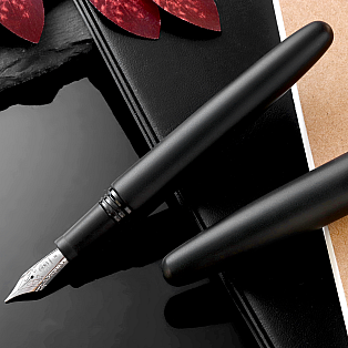 Wancher Dream Pen True Ebonite Matte Black Füllfederhalter