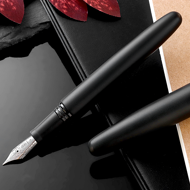 Wancher Dream Pen True Ebonite Matte Black Fountain Pen