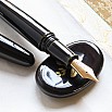 Wancher Dream Pen True Urushi Midori Tamenuri Reservoarpenna