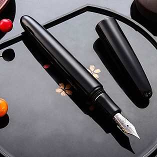 Wancher Dream Pen True Urushi Black Füllfederhalter
