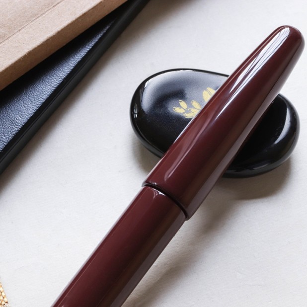 Wancher Dream Pen True Urushi Purple Fountain Pen