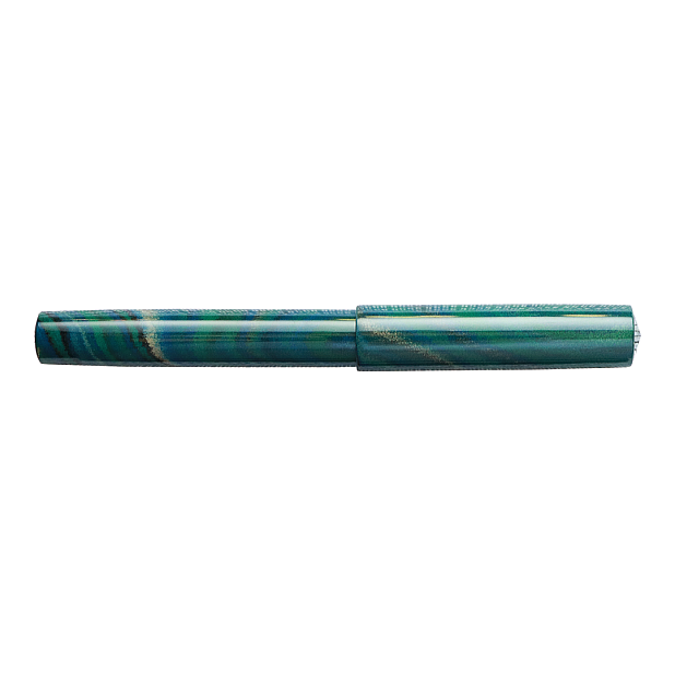 Wancher Mine Ebonite Marble Green Vulpen