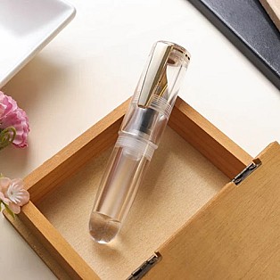 Wancher PoChaCo Crystal Clear GT Eyedropper Plumo Estilográfica Wancher PoChaCo Crystal Clear GT Eyedropper Plumo Estilográfica