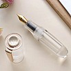 Wancher PoChaCo Crystal Clear GT Eyedropper Plumo Estilográfica