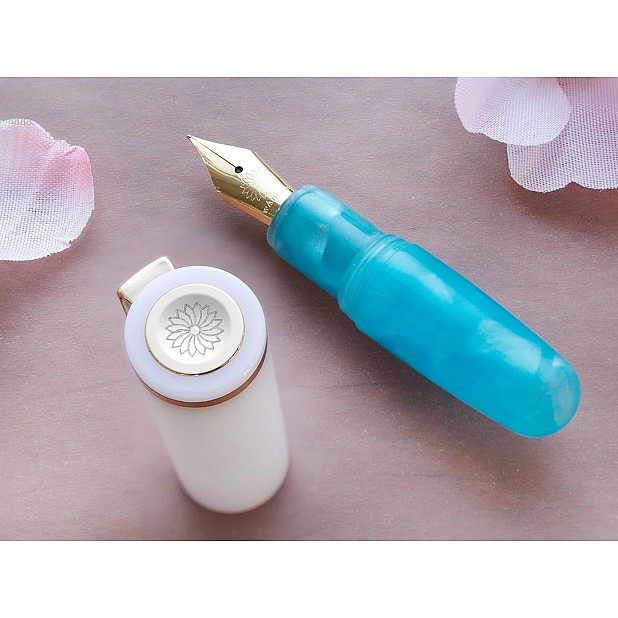 Wancher PuChiCo Arctic Blue GT Plumo Estilográfica