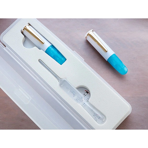 Wancher PuChiCo Arctic Blue GT Plumo Estilográfica
