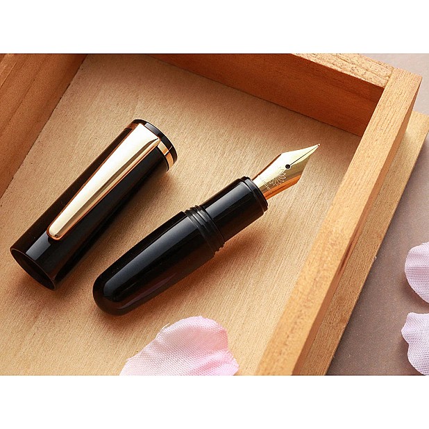 Wancher PuChiCo Penguin Black GT Caneta de Tinta Permanente