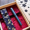 Wancher Sekai Saihi Urushi Ao-age Original Fountain Pen