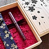 Wancher Sekai Saihi Urushi Murasaki-age Raden Fountain Pen