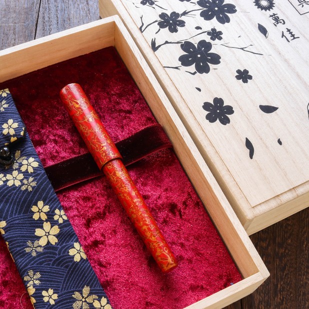 Wancher Sekai Saihi Urushi Aka-age Original Reservoarpenna