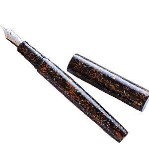 Wancher Sekai Saihi Urushi Kuro-age Raden Stylo Plume